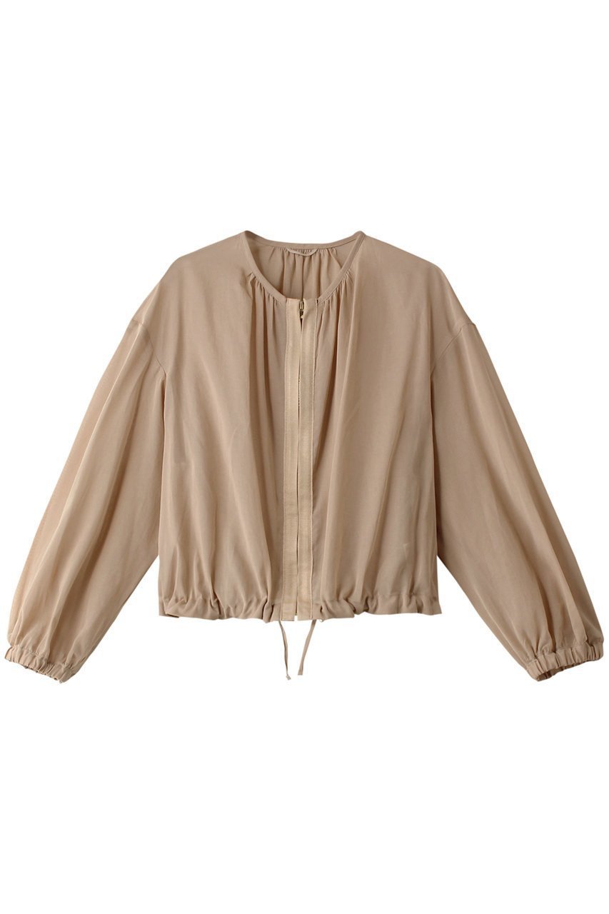 【アナイ/ANAYI】のコットンボイルシアーブルゾン インテリア・キッズ・メンズ・レディースファッション・服の通販 founy(ファニー) 　ファッション　Fashion　レディースファッション　Ladies' Fashion Online　アウター　Coat Outerwear　ジャケット　Jackets　ブルゾン　Blouson/Jackets　エレガント 上品　Elegant　オーガンジー　Organdy　ギャザー　Gather　シアー　Sheer　ジャケット　Jacket　ドレス　Dress　ブルゾン　Blouson　再入荷　Restock/Back In Stock/Re Arrival　ベージュ|ID: prp329100004593395 ipo3291000000032614853
