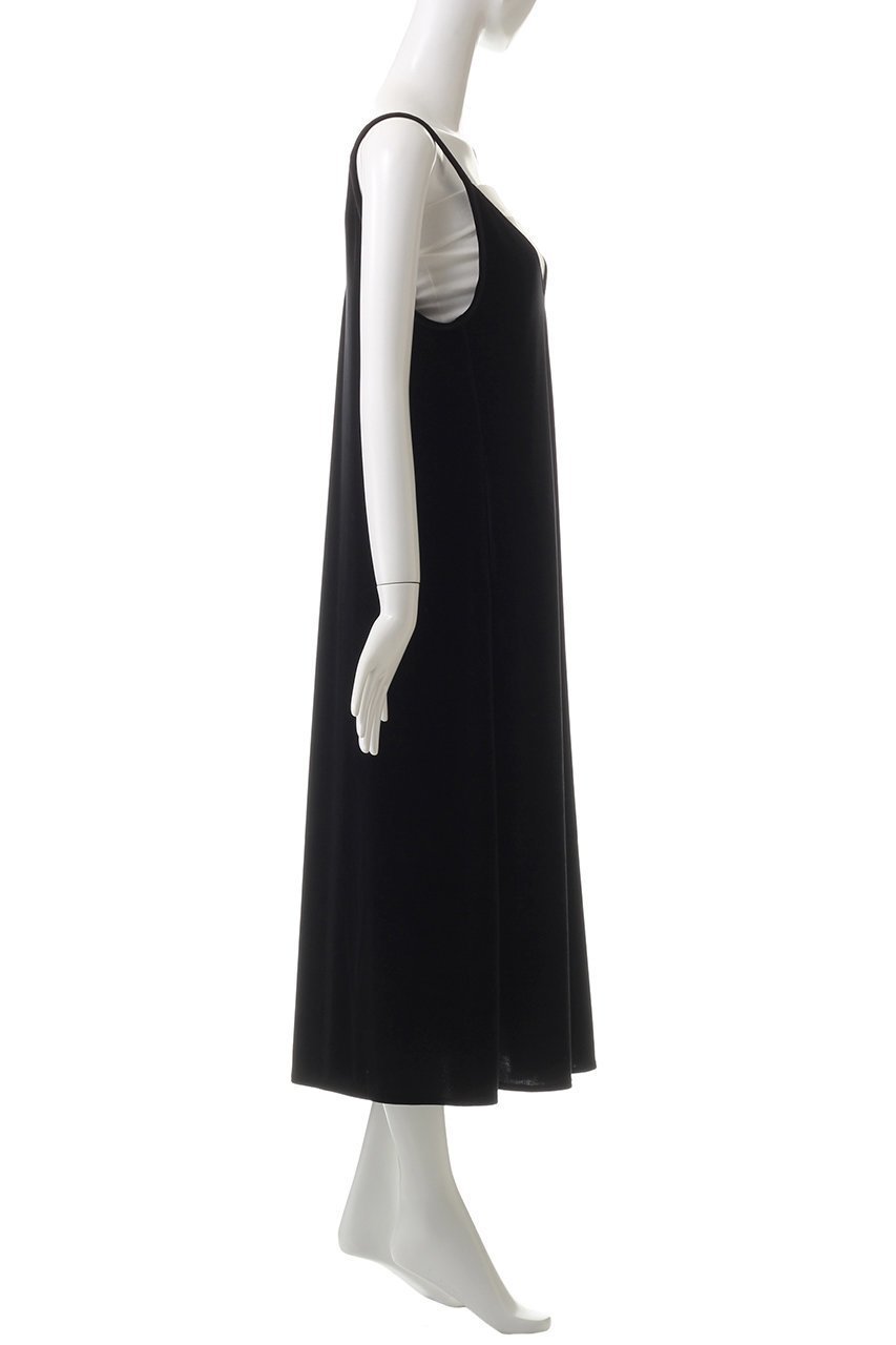【アナイ/ANAYI】のトリアセベロアキャミソール ワンピース 人気、トレンドファッション・服の通販 founy(ファニー) 　ファッション　Fashion　レディースファッション　Ladies' Fashion Online　ワンピース　Dress　チュニック　Tunic　おすすめ　Recommend　インナー　Inner　キャミソール　Camisole　シンプル　Simple　スリット　Slit　チュニック　Tunic　フロント　Front　ベロア　Velor　ポケット　Pocket　リラックス　Relax　ロング　Long　再入荷　Restock/Back In Stock/Re Arrival　A/W・秋冬　Aw・Autumn/Winter・Fw・Fall-Winter　other-3|ID: prp329100004593396 ipo3291000000032614865