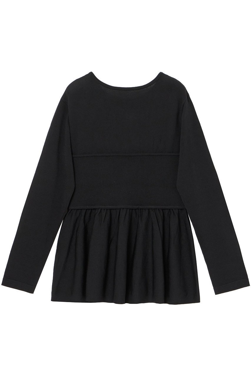 【アナイ/ANAYI】のビスチェペプラムプルオーバー 人気、トレンドファッション・服の通販 founy(ファニー) 　ファッション　Fashion　レディースファッション　Ladies' Fashion Online　トップス・カットソー　Tops/Tshirt　ニット　Knit Tops　プルオーバー　Pullover　ビスチェ　Bustier　ストレッチ　Stretch　バランス　Balance　ビスチェ　Bustier　ペプラム　Peplum　ボトム　Bottom　ラウンド　Round　リラックス　Relax　ワイド　Wide　再入荷　Restock/Back In Stock/Re Arrival　other-2|ID: prp329100004593400 ipo3291000000032614893