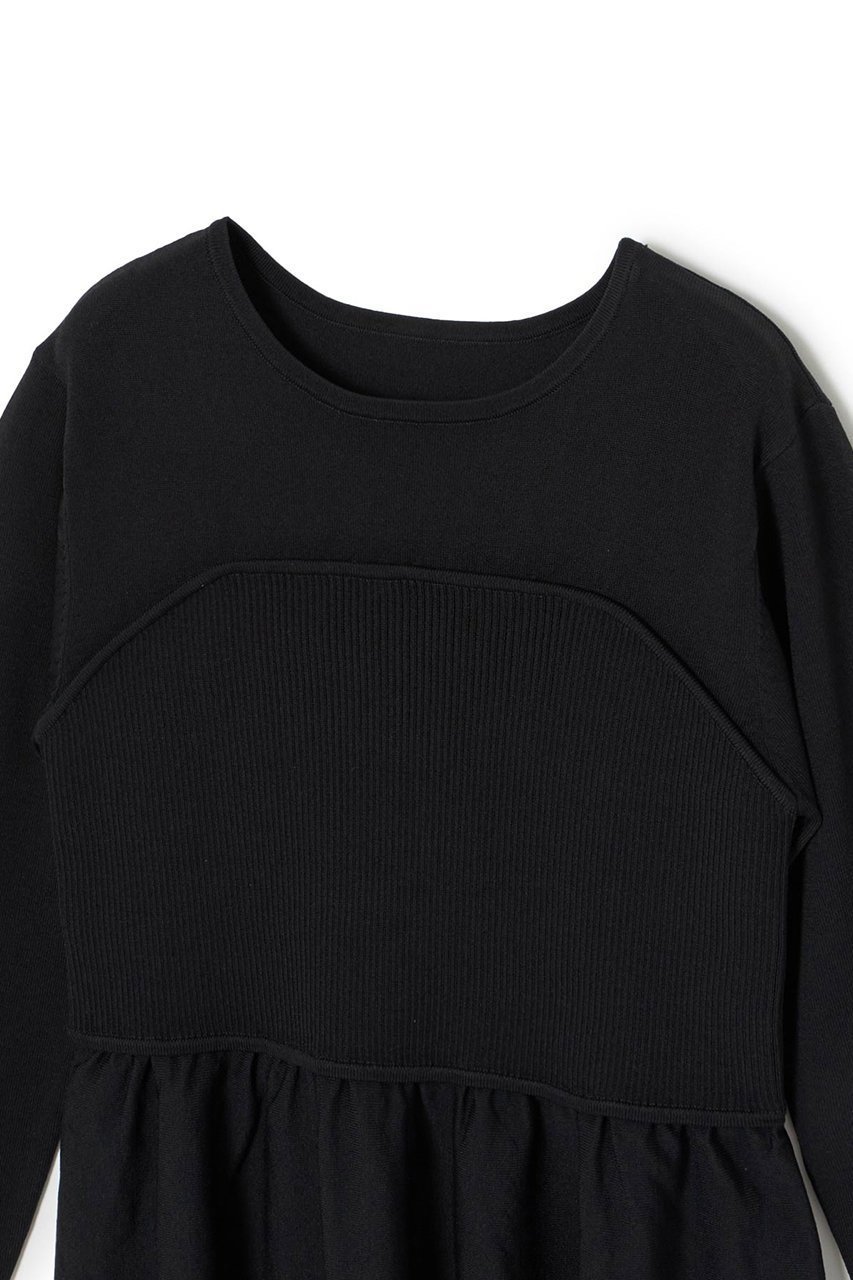 【アナイ/ANAYI】のビスチェペプラムプルオーバー 人気、トレンドファッション・服の通販 founy(ファニー) 　ファッション　Fashion　レディースファッション　Ladies' Fashion Online　トップス・カットソー　Tops/Tshirt　ニット　Knit Tops　プルオーバー　Pullover　ビスチェ　Bustier　ストレッチ　Stretch　バランス　Balance　ビスチェ　Bustier　ペプラム　Peplum　ボトム　Bottom　ラウンド　Round　リラックス　Relax　ワイド　Wide　再入荷　Restock/Back In Stock/Re Arrival　other-3|ID: prp329100004593400 ipo3291000000032614894
