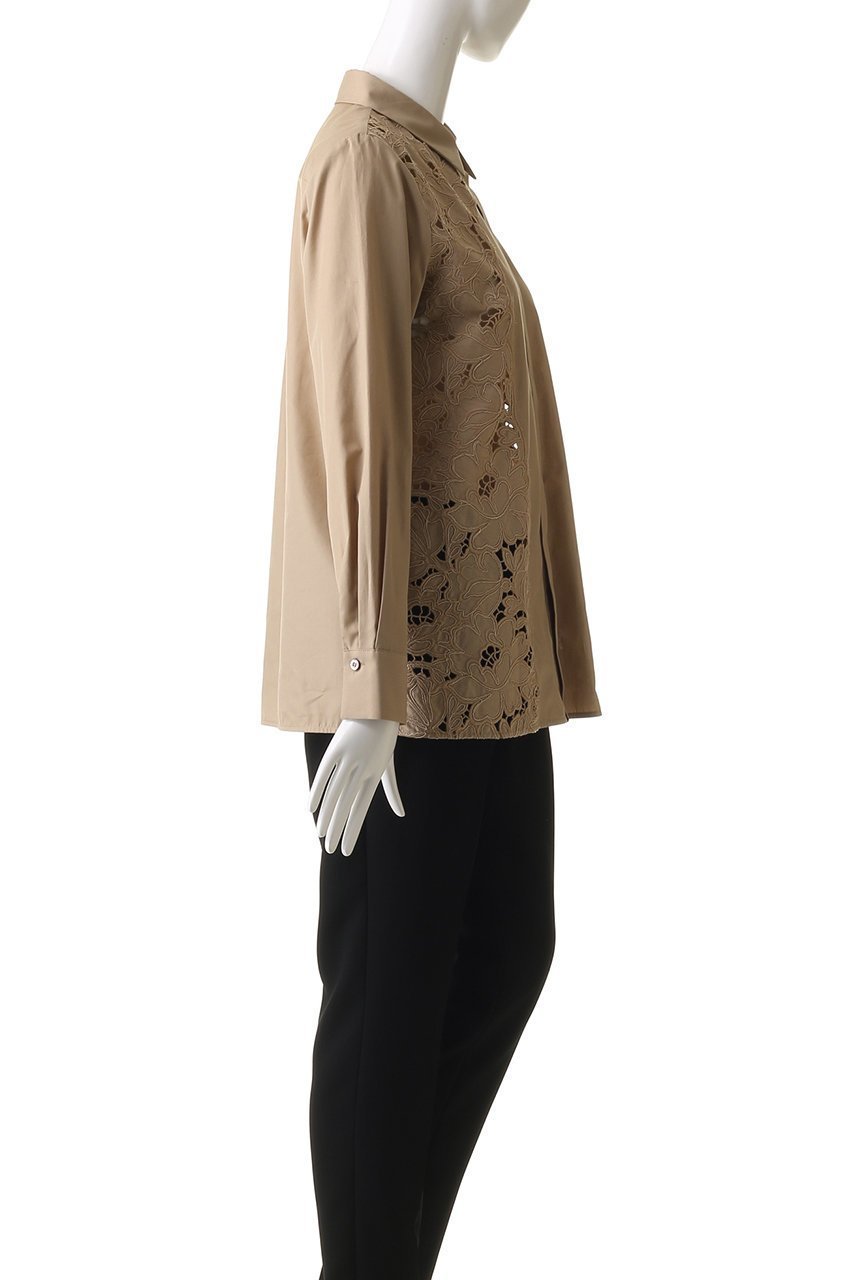 【アナイ/ANAYI】のブロード刺繍シャツ 人気、トレンドファッション・服の通販 founy(ファニー) 　ファッション　Fashion　レディースファッション　Ladies' Fashion Online　トップス・カットソー　Tops/Tshirt　シャツ/ブラウス　Shirts/Blouses　おすすめ　Recommend　スリーブ　Sleeve　ブロード　Broad　ロング　Long　ワーク　Work　再入荷　Restock/Back In Stock/Re Arrival　other-3|ID: prp329100004593403 ipo3291000000032614921