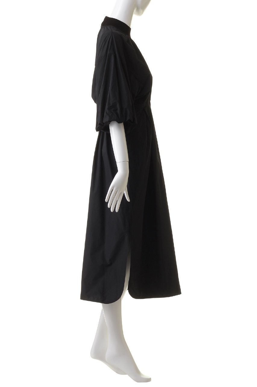 【ランバン オン ブルー/LANVIN en Bleu】のメモリータフタボリュームスリーブワンピース 人気、トレンドファッション・服の通販 founy(ファニー) 　ファッション　Fashion　レディースファッション　Ladies' Fashion Online　ワンピース　Dress　チュニック　Tunic　おすすめ　Recommend　スリット　Slit　スリーブ　Sleeve　タフタ　Taffeta　チュニック　Tunic　バルーン　Balloon　ロング　Long　再入荷　Restock/Back In Stock/Re Arrival　冬　Winter　長袖　Long Sleeve　other-3|ID: prp329100004593412 ipo3291000000032615013