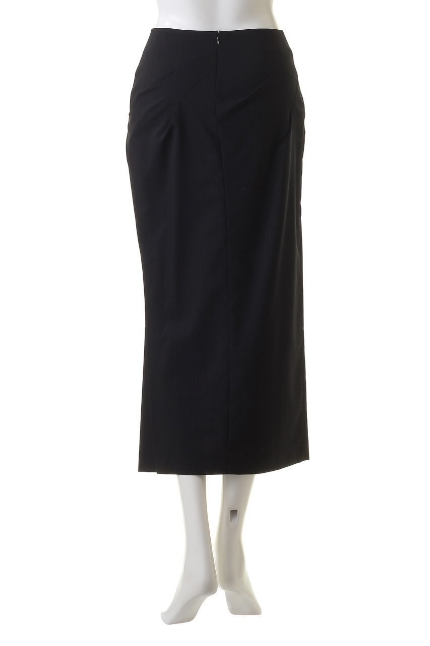 【ランバン オン ブルー/LANVIN en Bleu】のウールトロピカルドレープタイトスカート 人気、トレンドファッション・服の通販 founy(ファニー) 　ファッション　Fashion　レディースファッション　Ladies' Fashion Online　スカート　Skirt　ロングスカート　Long Skirt　スマート　Smart　ドレープ　Drape　ロング　Long　エレガント 上品　Elegant　再入荷　Restock/Back In Stock/Re Arrival　other-4|ID: prp329100004593415 ipo3291000000032615043