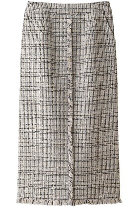 【ランバン オン ブルー/LANVIN en Bleu】 ミックスツイードスカート人気、トレンドファッション・服の通販 founy(ファニー) ファッション Fashion レディースファッション Ladies' Fashion Online スカート Skirt ロングスカート Long Skirt クラシカル Classical セットアップ Set Up ツイード Tweed フリンジ Fringe ベスト Vest ロング Long 再入荷 Restock/Back In Stock/Re Arrival 春 Spring |ID:prp329100004593417