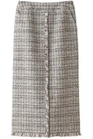 【ランバン オン ブルー/LANVIN en Bleu】のミックスツイードスカート 人気、トレンドファッション・服の通販 founy(ファニー) ファッション Fashion レディースファッション Ladies' Fashion Online スカート Skirt ロングスカート Long Skirt クラシカル Classical セットアップ Set Up ツイード Tweed フリンジ Fringe ベスト Vest ロング Long 再入荷 Restock/Back In Stock/Re Arrival 春 Spring |ID:prp329100004593417