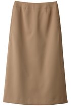 【ランバン オン ブルー/LANVIN en Bleu】のウールサテンセミフレアスカート ベージュ|ID: prp329100004593418 ipo3291000000032615068
