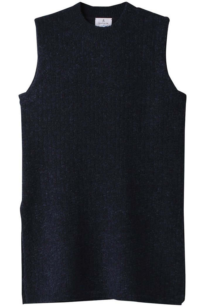 【ランバン オン ブルー/LANVIN en Bleu】のループヤーンノースリーブニット インテリア・キッズ・メンズ・レディースファッション・服の通販 founy(ファニー) https://founy.com/ ファッション Fashion レディースファッション Ladies' Fashion Online トップス・カットソー Tops/Tshirt ニット Knit Tops キャミソール / ノースリーブ No Sleeves プルオーバー Pullover おすすめ Recommend スリット Slit セットアップ Set Up タオル Towel トレンド Trend ノースリーブ No Sleeve 再入荷 Restock/Back In Stock/Re Arrival |ID: prp329100004593420 ipo3291000000032615091
