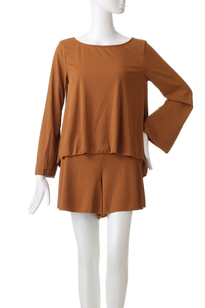 【レイール/Reir】の水陸両用トップスショートパンツセット 人気、トレンドファッション・服の通販 founy(ファニー) 　ファッション　Fashion　レディースファッション　Fashion for Women　水着　Swimwear　レディース水着・ビーチウェア　Swimwear & Beachwear　とろみ　Fluid, Flowy Fabric　なめらか　Smooth, Silky Texture　シンプル　Simple, Minimal　スポーツ　Sports, Activewear　スリーブ　Sleeve, Long Sleeve / Short Sleeve　夏　Summer　水着　Swimsuit, Swimwear　other-2|ID: prp329100004593434 ipo3291000000035906021