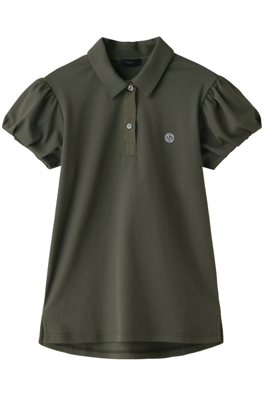 【オブシディアン/OBSIDIAN】の【ELLE SHOP限定】BALLOON SLEEVE POLO 人気、トレンドファッション・服の通販 founy(ファニー) 　ファッション　Fashion　レディースファッション　Ladies' Fashion Online　トップス・カットソー　Tops/Tshirt　スポーツウェア　Sportswear　スポーツ トップス　Sports Tops　コンパクト　Compact　スポーツ　Sports　スリーブ　Sleeve　バルーン　Balloon　ポロシャツ　Polo Shirt　 other-1|ID: prp329100004593443 ipo3291000000032615444