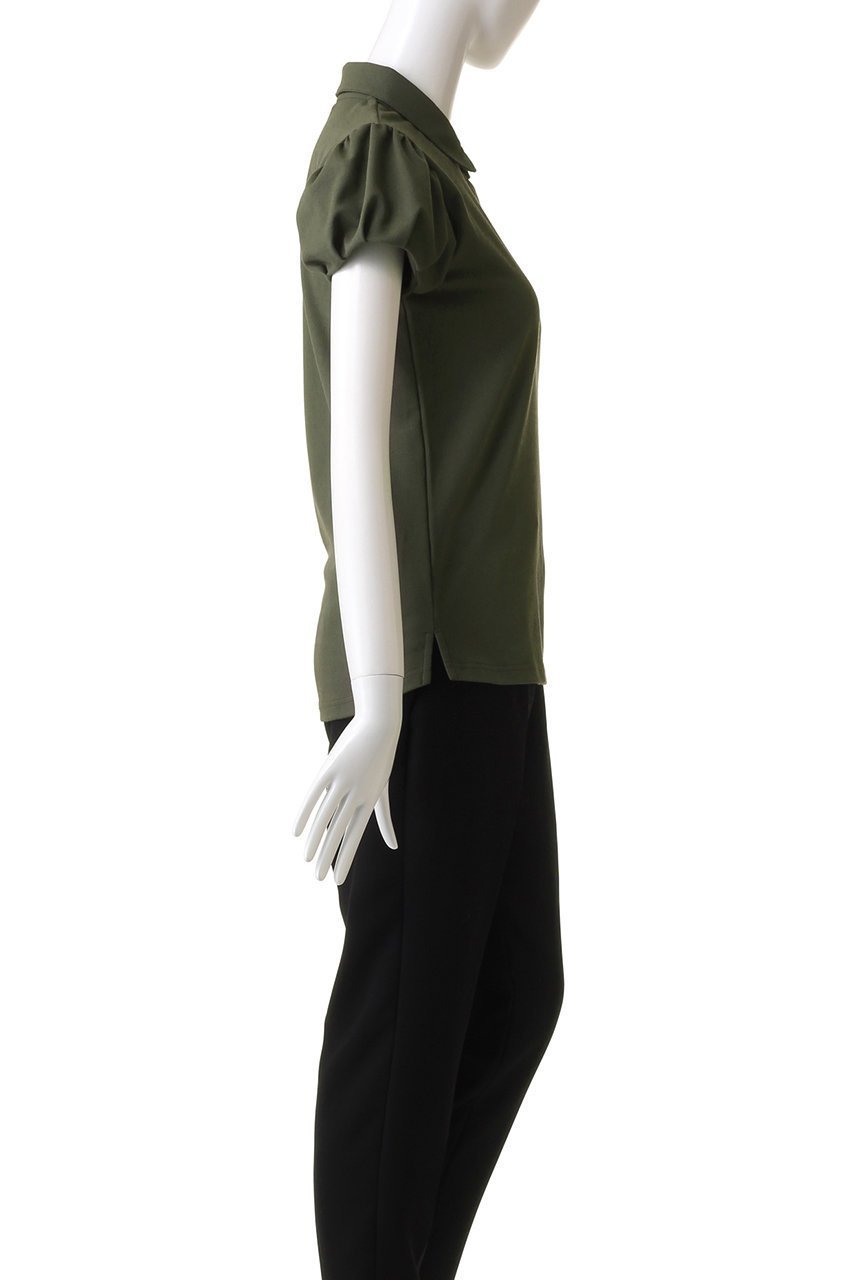 【オブシディアン/OBSIDIAN】の【ELLE SHOP限定】BALLOON SLEEVE POLO 人気、トレンドファッション・服の通販 founy(ファニー) 　ファッション　Fashion　レディースファッション　Ladies' Fashion Online　トップス・カットソー　Tops/Tshirt　スポーツウェア　Sportswear　スポーツ トップス　Sports Tops　コンパクト　Compact　スポーツ　Sports　スリーブ　Sleeve　バルーン　Balloon　ポロシャツ　Polo Shirt　other-3|ID: prp329100004593443 ipo3291000000032615447