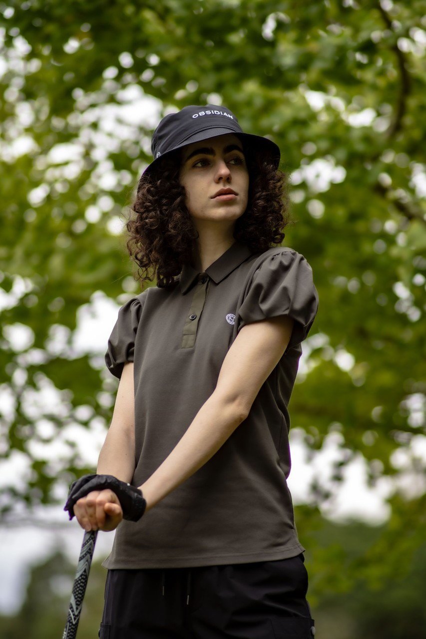 【オブシディアン/OBSIDIAN】の【ELLE SHOP限定】BALLOON SLEEVE POLO 人気、トレンドファッション・服の通販 founy(ファニー) 　ファッション　Fashion　レディースファッション　Ladies' Fashion Online　トップス・カットソー　Tops/Tshirt　スポーツウェア　Sportswear　スポーツ トップス　Sports Tops　コンパクト　Compact　スポーツ　Sports　スリーブ　Sleeve　バルーン　Balloon　ポロシャツ　Polo Shirt　other-6|ID: prp329100004593443 ipo3291000000032615450