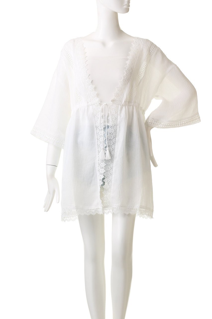 【レイール/Reir】の楊柳羽織 人気、トレンドファッション・服の通販 founy(ファニー) 　ファッション　Fashion　レディースファッション　Ladies' Fashion Online　アウター　Coat Outerwear　スポーツウェア　Sportswear　スポーツ アウター　Sports Outerwear　ショート　Short　シンプル　Simple　スポーツ　Sports　フリンジ　Fringe　フレア　Flare　リボン　Ribbon　レース　Race　水着　Swimsuit　羽織　Haori　other-2|ID: prp329100004593445 ipo3291000000032615463