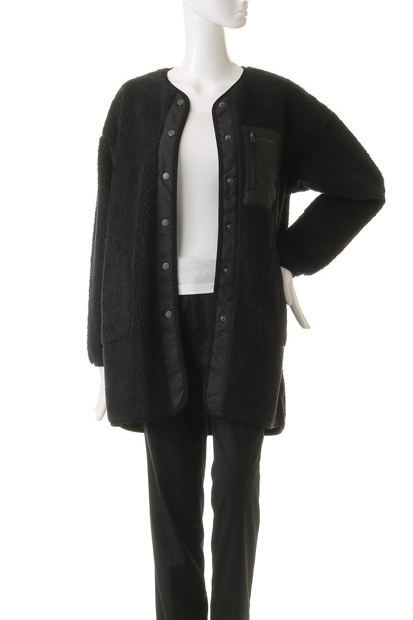 【コロンビア/Columbia】のクリスタルベンドロングジャケット 人気、トレンドファッション・服の通販 founy(ファニー) 　ファッション　Fashion　レディースファッション　Ladies' Fashion Online　アウター　Coat Outerwear　ジャケット　Jackets　ジャケット　Jacket　フロント　Front　ポケット　Pocket　モコモコ　Fluffy　ロング　Long　ワンポイント　One Point　定番　Standard　other-7|ID: prp329100004593446 ipo3291000000032615479
