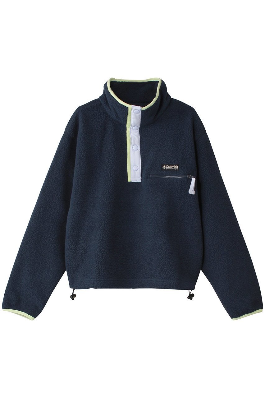 【コロンビア/Columbia】のヘルベチアII クロップドハーフスナップフリース インテリア・キッズ・メンズ・レディースファッション・服の通販 founy(ファニー) 　ファッション　Fashion　レディースファッション　Ladies' Fashion Online　アウター　Coat Outerwear　スポーツウェア　Sportswear　スポーツ アウター　Sports Outerwear　アウトドア　Outdoor　クロップド　Cropped　スポーツ　Sports　定番　Standard　Collegiate Navy|ID: prp329100004593456 ipo3291000000032615560