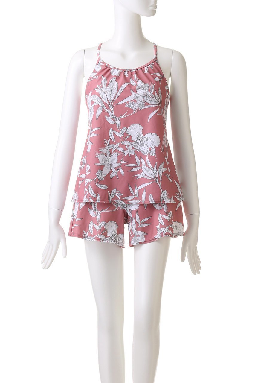 【コーラルヴェール/Coral Veil】のCameria 3点セット 人気、トレンドファッション・服の通販 founy(ファニー) 　ファッション　Fashion　レディースファッション　Ladies' Fashion Online　水着　Swimwear　水着　Swimwear　キャミソール　Camisole　ショーツ　Shorts　ショート　Short　スポーツ　Sports　フェミニン　Feminine　フレア　Flare　プリント　Print　エレガント 上品　Elegant　水着　Swimsuit　other-2|ID: prp329100004593457 ipo3291000000032615568
