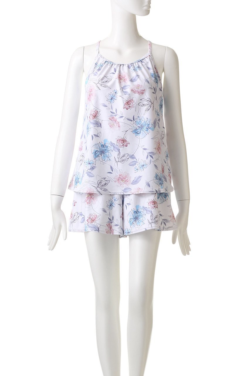 【レイール/Reir】のDrewing3点セット 人気、トレンドファッション・服の通販 founy(ファニー) 　ファッション　Fashion　レディースファッション　Fashion for Women　水着　Swimwear　レディース水着・ビーチウェア　Swimwear & Beachwear　ショート　Short, Short Length　スポーツ　Sports, Activewear　フェミニン　Feminine, Girly　フラワー　Flower, Floral　プリント　Print, Printed Pattern　リゾート　Resort, Vacation Style　水着　Swimsuit, Swimwear　other-2|ID: prp329100004593460 ipo3291000000036088411