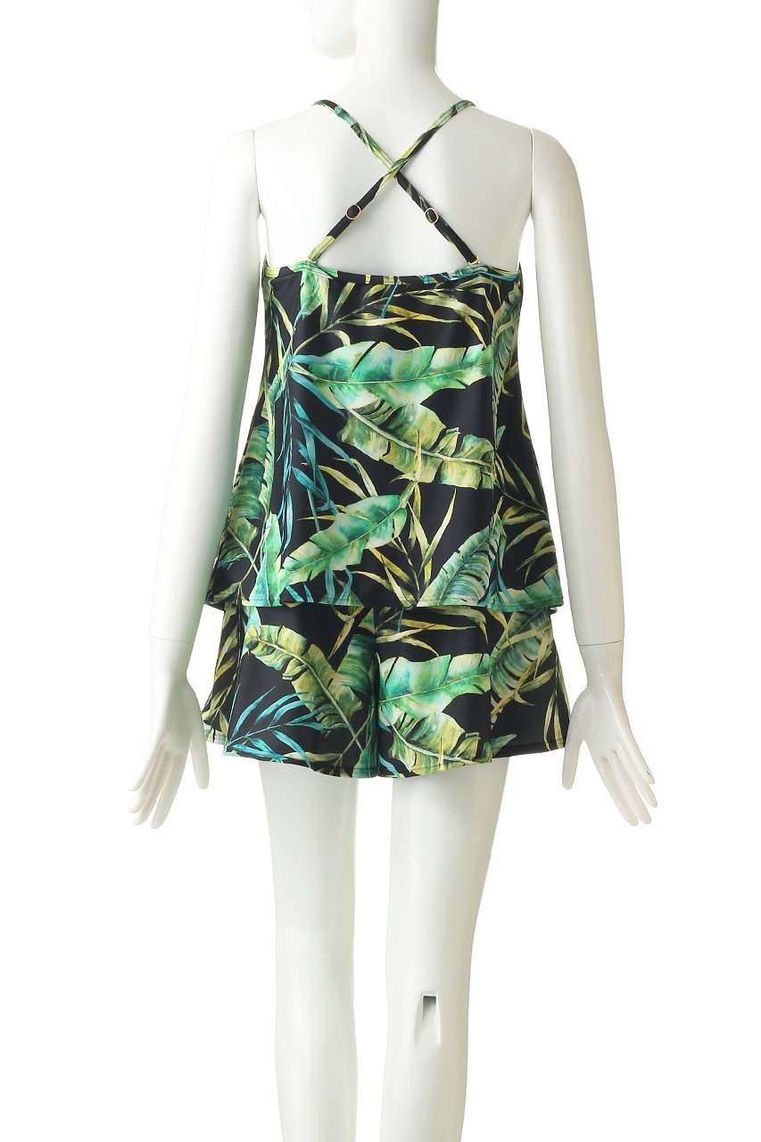 【コーラルヴェール/Coral Veil】のMix Leaf3点セット 人気、トレンドファッション・服の通販 founy(ファニー) 　ファッション　Fashion　レディースファッション　Ladies' Fashion Online　水着　Swimwear　水着　Swimwear　おすすめ　Recommend　スポーツ　Sports　ビーチ　Beach　フレア　Flare　ボタニカル　Botanical　ボトム　Bottom　エレガント 上品　Elegant　夏　Summer　水着　Swimsuit　other-4|ID: prp329100004593461 ipo3291000000032615608