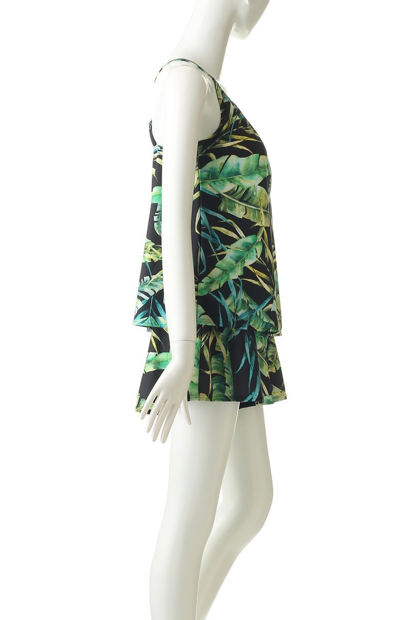 【コーラルヴェール/Coral Veil】のMix Leaf3点セット 人気、トレンドファッション・服の通販 founy(ファニー) 　ファッション　Fashion　レディースファッション　Fashion for Women　水着　Swimwear　レディース水着・ビーチウェア　Swimwear & Beachwear　おすすめ　Recommended / Our Picks　スポーツ　Sports, Activewear　ビーチ　Beach, Seaside　フレア　Flare, Flared　ボタニカル　Botanical, Floral Pattern　ボトム　Bottoms, Lower Wear　エレガント 上品　Elegant　夏　Summer　水着　Swimsuit, Swimwear　other-3|ID: prp329100004593461 ipo3291000000036185960
