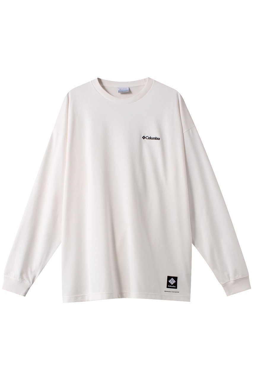 【コロンビア/Columbia】の【UNISEX】ロストブルックロングスリーブグラフィックTシャツ インテリア・キッズ・メンズ・レディースファッション・服の通販 founy(ファニー) 　ファッション　Fashion　レディースファッション　Ladies' Fashion Online　トップス・カットソー　Tops/Tshirt　シャツ/ブラウス　Shirts/Blouses　ロング / Tシャツ　T-Shirts　スポーツウェア　Sportswear　スポーツ トップス　Sports Tops　ユニセックス　Unisex　アウトドア　Outdoor　グラフィック　Graphic　スポーツ　Sports　スリーブ　Sleeve　ロング　Long　Sea Salt|ID: prp329100004593464 ipo3291000000032615636