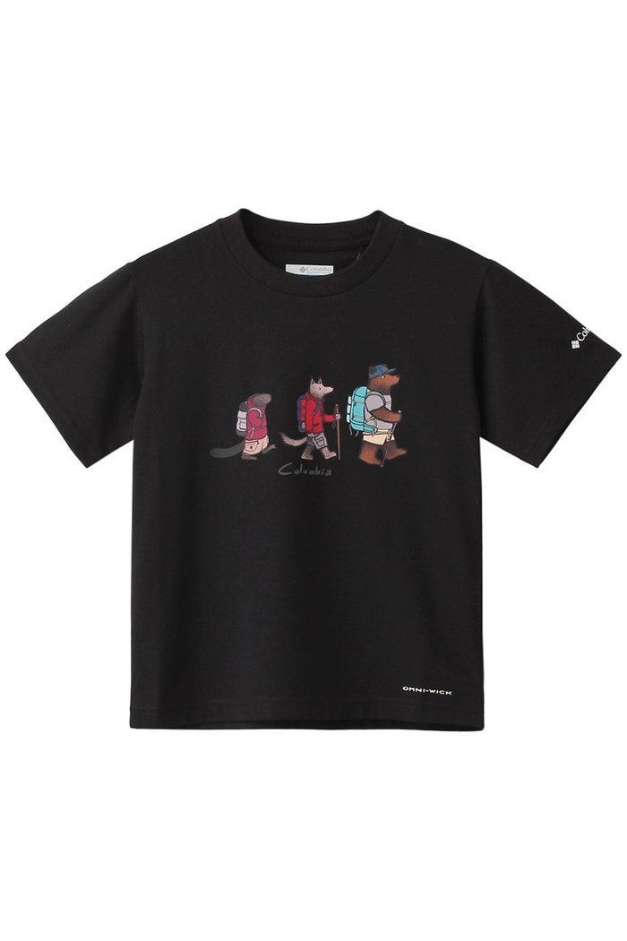 【コロンビア/Columbia / KIDS】の【Kids】レークトゥーアべニューショートスリーブTシャツ インテリア・キッズ・メンズ・レディースファッション・服の通販 founy(ファニー) https://founy.com/ ファッション Fashion キッズファッション KIDS Children’s Clothing アウター Coat Outerwear /Kids アウトドア Outdoor グラフィック Graphic スポーツ Sports 半袖 Short Sleeve |ID: prp329100004593466 ipo3291000000032615654