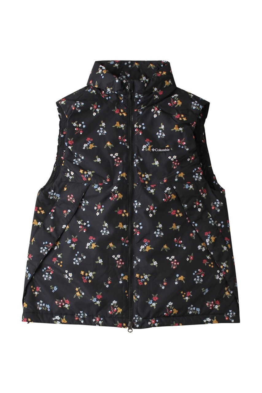【コロンビア/Columbia】のウィメンズトゥリースワローインシュレーテッドベスト インテリア・キッズ・メンズ・レディースファッション・服の通販 founy(ファニー) 　ファッション　Fashion　レディースファッション　Fashion for Women　アウター　Coat / Outerwear Collection　トップス・カットソー　Cut & Sew Tops　ベスト&ジレ / 重ね着スタイル　Vests & Gilets　スポーツウェア　Functional & Stylish Sportswear　スポーツ アウター　Sports Outerwear / Running Jacket / Windbreaker　おすすめ　Recommended / Our Picks　スポーツ　Sports, Activewear　ベスト　Vest, Waistcoat　Black Flower Print|ID: prp329100004593468 ipo3291000000032615668