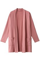 【コーラルヴェール/Coral Veil】の裏起毛ベア天ロング羽織 ピンク|ID: prp329100004593480 ipo3291000000035567281