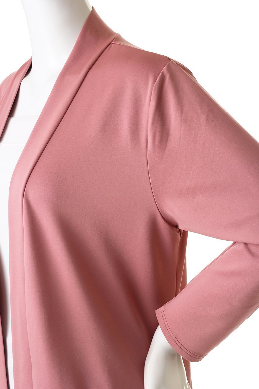 【コーラルヴェール/Coral Veil】の裏起毛ベア天ロング羽織 人気、トレンドファッション・服の通販 founy(ファニー) 　ファッション　Fashion　レディースファッション　Fashion for Women　アウター　Coat / Outerwear Collection　スポーツウェア　Functional & Stylish Sportswear　スポーツ アウター　Sports Outerwear / Running Jacket / Windbreaker　アウトドア　Outdoor Clothing　カーディガン　Cardigan, Knitwear　ストレッチ　Stretch, Stretchy Fabric　スポーツ　Sports, Activewear　ビーチ　Beach, Seaside　ロング　Long, Long-Length　羽織　Haori, Light Jacket　other-5|ID: prp329100004593480 ipo3291000000035567287