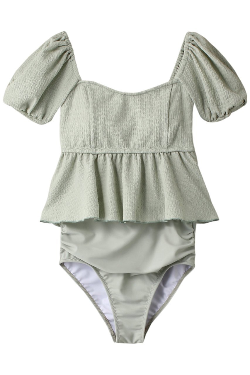 【レイール/Reir】の【San-ai Resort】パフスリーブ水着 インテリア・キッズ・メンズ・レディースファッション・服の通販 founy(ファニー) 　ファッション　Fashion　レディースファッション　Ladies' Fashion Online　水着　Swimwear　水着　Swimwear　スポーツ　Sports　スリーブ　Sleeve　水着　Swimsuit　グリーン|ID: prp329100004593488 ipo3291000000032615844