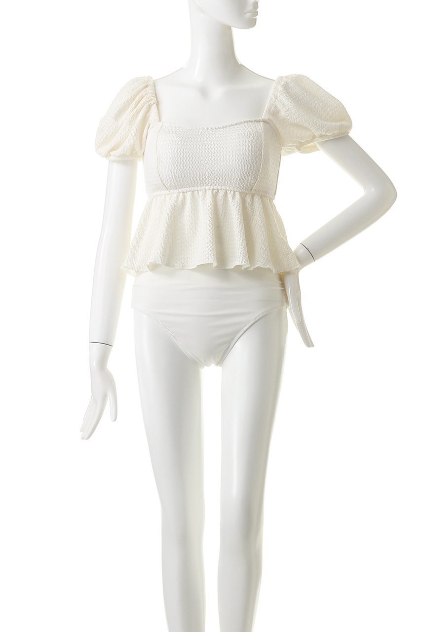 【レイール/Reir】の【San-ai Resort】パフスリーブ水着 人気、トレンドファッション・服の通販 founy(ファニー) 　ファッション　Fashion　レディースファッション　Fashion for Women　水着　Swimwear　レディース水着・ビーチウェア　Swimwear & Beachwear　スポーツ　Sports, Activewear　スリーブ　Sleeve, Long Sleeve / Short Sleeve　水着　Swimsuit, Swimwear　other-2|ID: prp329100004593488 ipo3291000000034953779