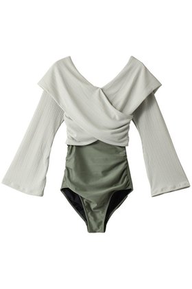 【レイール/Reir】 【San-ai Resort】Rib Knitセット人気、トレンドファッション・服の通販 founy(ファニー) ファッション Fashion レディースファッション Fashion for Women 水着 Swimwear レディース水着・ビーチウェア Swimwear & Beachwear ギャザー Gathered, Ruffled クール Cool, Chic ショーツ Shorts, Short Pants ストレッチ Stretch, Stretchy Fabric スポーツ Sports, Activewear スリーブ Sleeve, Long Sleeve / Short Sleeve 水着 Swimsuit, Swimwear |ID:prp329100004593495