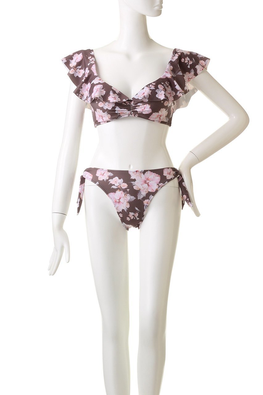 【レイール/Reir】のDegital Bloom 楽盛りフリル 人気、トレンドファッション・服の通販 founy(ファニー) 　ファッション　Fashion　レディースファッション　Fashion for Women　水着　Swimwear　レディース水着・ビーチウェア　Swimwear & Beachwear　スポーツ　Sports, Activewear　フィット　Fit, Slim Fit　フラワー　Flower, Floral　フリル　Frill, Ruffle　ボトム　Bottoms, Lower Wear　リゾート　Resort, Vacation Style　リボン　Ribbon, Bow　水着　Swimsuit, Swimwear　other-2|ID: prp329100004593496 ipo3291000000034953700