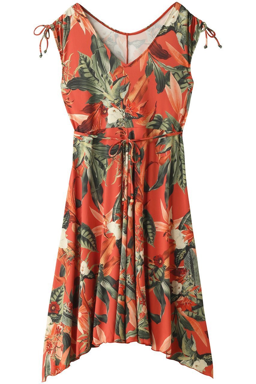 【コーラルヴェール/Coral Veil】のLily Gardenショルダードレスセット 人気、トレンドファッション・服の通販 founy(ファニー) 　ファッション　Fashion　レディースファッション　Fashion for Women　ワンピース　Dresses　フォーマル・パーティードレス・結婚式用ドレス　Elegant & Casual Dresses　スポーツウェア　Functional & Stylish Sportswear　スポーツ ワンピース　Athletic Dress / Tennis Dress　イレギュラーヘム　Irregular Hem　ショルダー　Shoulder, Shoulder Strap　スポーツ　Sports, Activewear　ドレス　Dress, One-Piece　フラワー　Flower, Floral　プリント　Print, Printed Pattern　水着　Swimsuit, Swimwear　 other-1|ID: prp329100004593511 ipo3291000000034954053