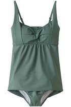 【コーラルヴェール/Coral Veil】のSolidナチュラルシェイプタンキニ単品 グリーン|ID: prp329100004593514 ipo3291000000032616075