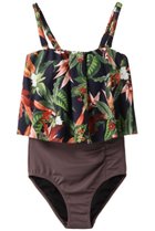 【レイール/Reir】の【Coral veil】Lily Gardenワンピース見えハイウエストビキニ ネイビー|ID: prp329100004593516 ipo3291000000032616095