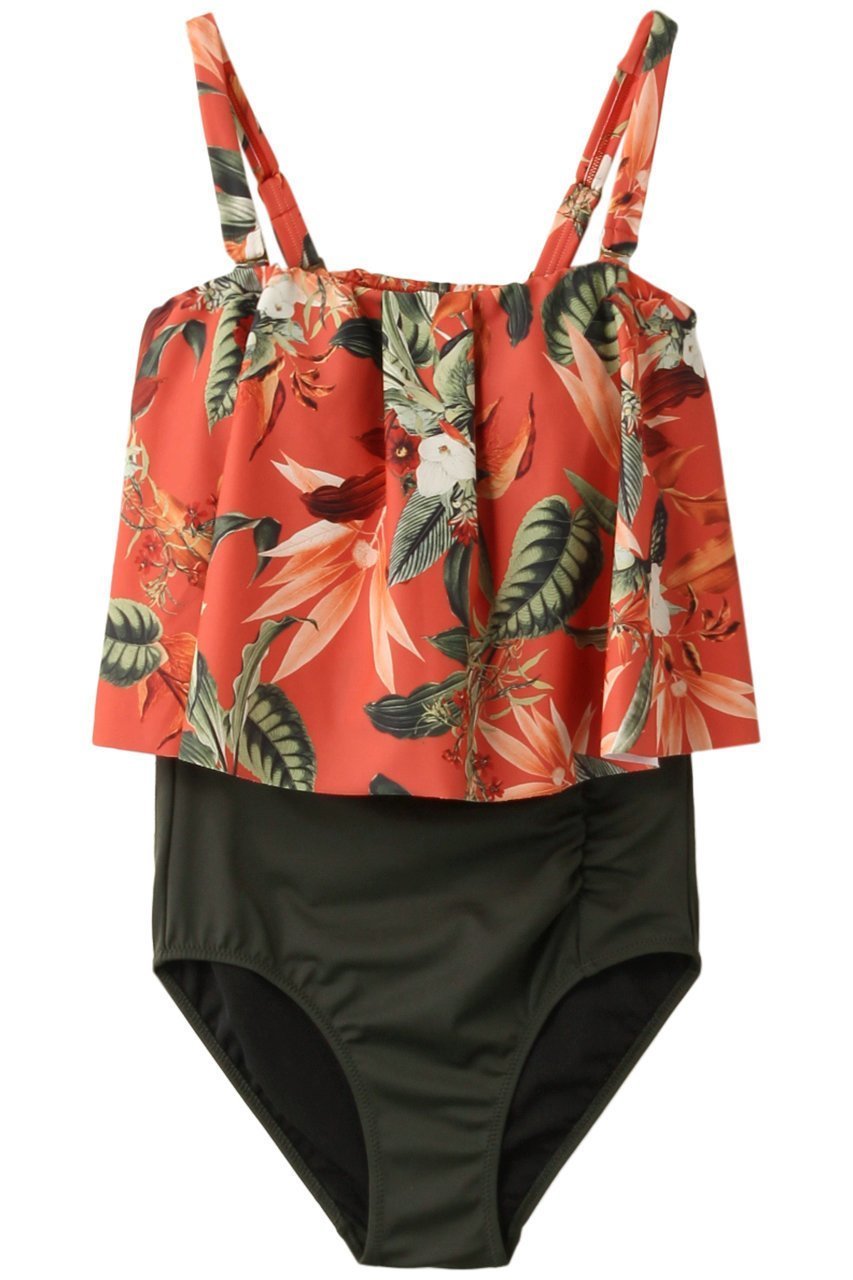 【レイール/Reir】の【Coral veil】Lily Gardenワンピース見えハイウエストビキニ 人気、トレンドファッション・服の通販 founy(ファニー) 　ファッション　Fashion　レディースファッション　Fashion for Women　水着　Swimwear　レディース水着・ビーチウェア　Swimwear & Beachwear　エレガント 上品　Elegant　スポーツ　Sports, Activewear　ビキニ　Bikini, Two-Piece Swimsuit　ボトム　Bottoms, Lower Wear　ラップ　Wrap, Wrap Design　水着　Swimsuit, Swimwear　 other-1|ID: prp329100004593516 ipo3291000000034953711