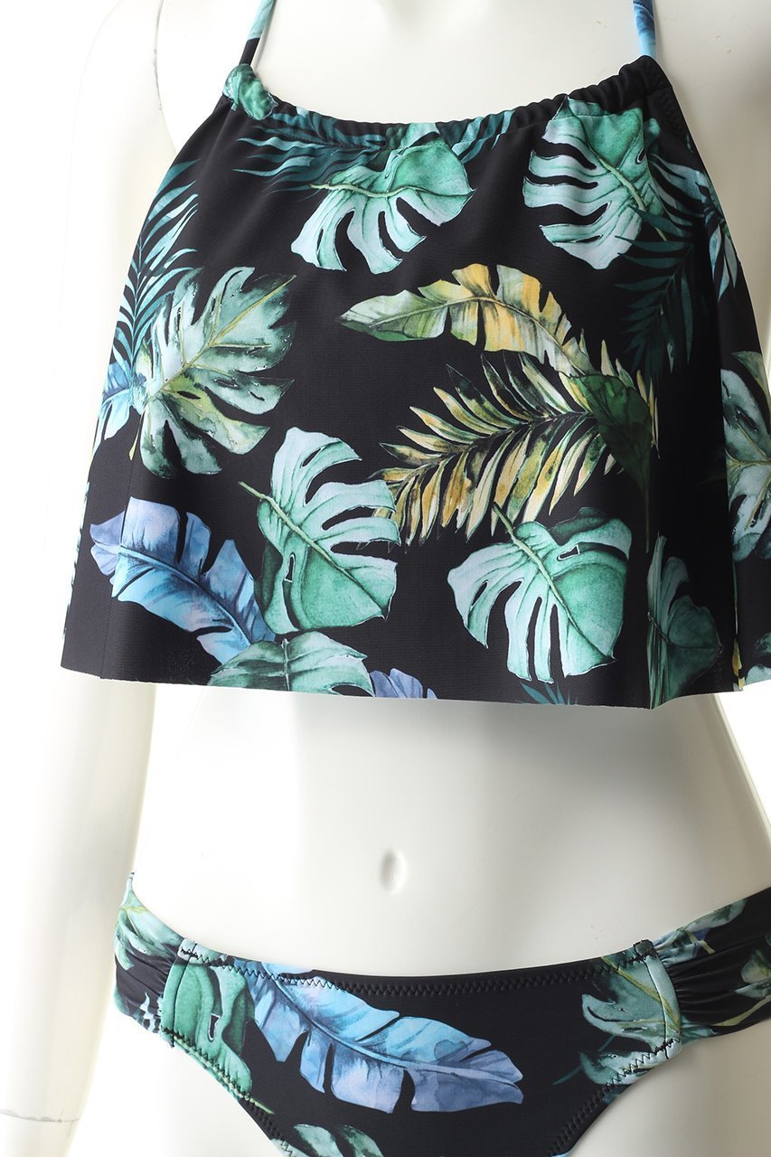 【レイール/Reir】のWater Leafハイネックフレアビキニ 人気、トレンドファッション・服の通販 founy(ファニー) 　ファッション　Fashion　レディースファッション　Ladies' Fashion Online　水着　Swimwear　水着　Swimwear　サマー　Summer　スポーツ　Sports　ハイネック　High Neck　ビキニ　Bikini　フレア　Flare　リゾート　Resort　リーフ　Leaf　ワイヤー　Wire　夏　Summer　水着　Swimsuit　other-5|ID: prp329100004593517 ipo3291000000032616106