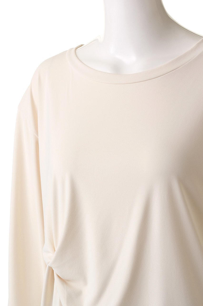 【レイール/Reir】のストレッチスムーストップス 人気、トレンドファッション・服の通販 founy(ファニー) 　ファッション　Fashion　レディースファッション　Ladies' Fashion Online　トップス・カットソー　Tops/Tshirt　スポーツウェア　Sportswear　スポーツ トップス　Sports Tops　なめらか　Smooth　アシンメトリー　Asymmetry　カフス　Cuffs　ギャザー　Gather　ストレッチ　Stretch　スポーツ　Sports　スリット　Slit　スリーブ　Sleeve　ツイスト　Twist　ビーチ　Beach　フィット　Fit　リラックス　Relax　other-5|ID: prp329100004593518 ipo3291000000032616115