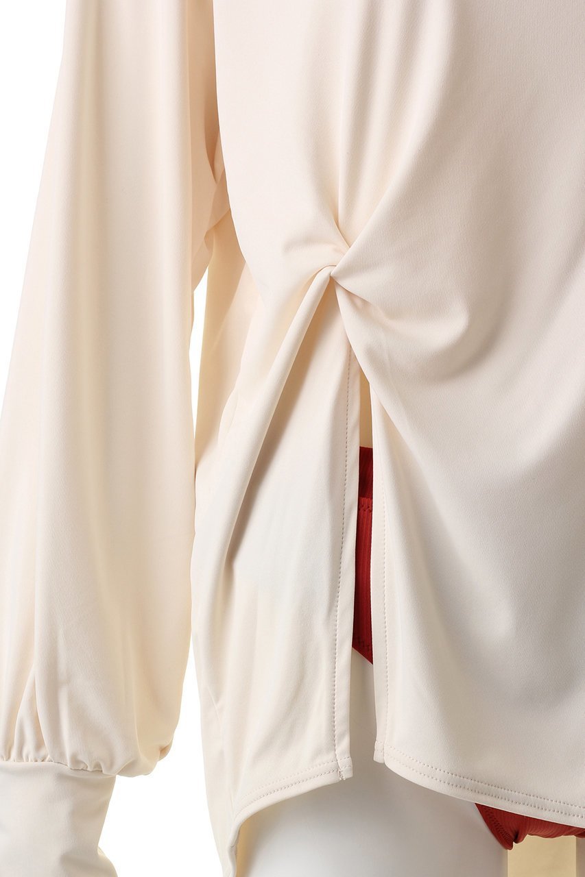 【レイール/Reir】のストレッチスムーストップス 人気、トレンドファッション・服の通販 founy(ファニー) 　ファッション　Fashion　レディースファッション　Ladies' Fashion Online　トップス・カットソー　Tops/Tshirt　スポーツウェア　Sportswear　スポーツ トップス　Sports Tops　なめらか　Smooth　アシンメトリー　Asymmetry　カフス　Cuffs　ギャザー　Gather　ストレッチ　Stretch　スポーツ　Sports　スリット　Slit　スリーブ　Sleeve　ツイスト　Twist　ビーチ　Beach　フィット　Fit　リラックス　Relax　other-6|ID: prp329100004593518 ipo3291000000032616116