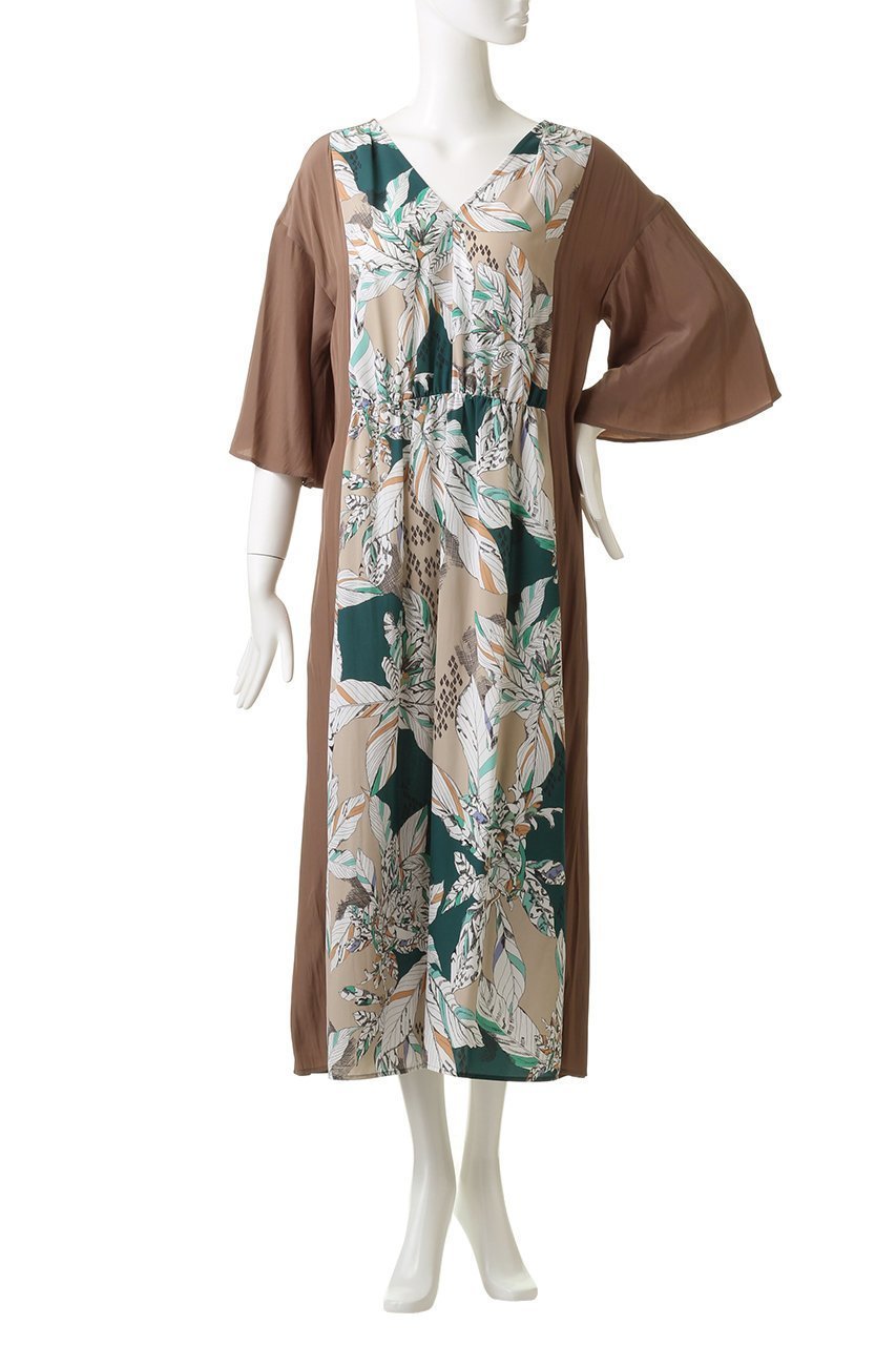 【レイール/Reir】のPALADISEマキシワンピース 人気、トレンドファッション・服の通販 founy(ファニー) 　ファッション　Fashion　レディースファッション　Ladies' Fashion Online　ワンピース　Dress　マキシワンピース　Maxi Dress　スポーツウェア　Sportswear　スポーツ ワンピース　Sports One Piece　おすすめ　Recommend　スポーツ　Sports　スリーブ　Sleeve　セットアップ　Set Up　ドッキング　Docking　ビーチ　Beach　フラワー　Flower　フレア　Flare　プリント　Print　マキシ　Maxi　リゾート　Resort　水着　Swimsuit　other-2|ID: prp329100004593519 ipo3291000000032616122