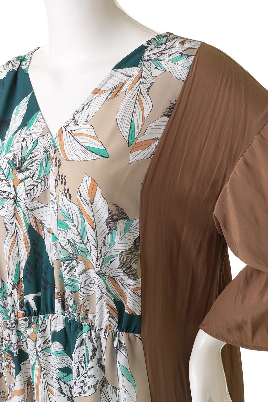 【レイール/Reir】のPALADISEマキシワンピース 人気、トレンドファッション・服の通販 founy(ファニー) 　ファッション　Fashion　レディースファッション　Ladies' Fashion Online　ワンピース　Dress　マキシワンピース　Maxi Dress　スポーツウェア　Sportswear　スポーツ ワンピース　Sports One Piece　おすすめ　Recommend　スポーツ　Sports　スリーブ　Sleeve　セットアップ　Set Up　ドッキング　Docking　ビーチ　Beach　フラワー　Flower　フレア　Flare　プリント　Print　マキシ　Maxi　リゾート　Resort　水着　Swimsuit　other-5|ID: prp329100004593519 ipo3291000000032616125
