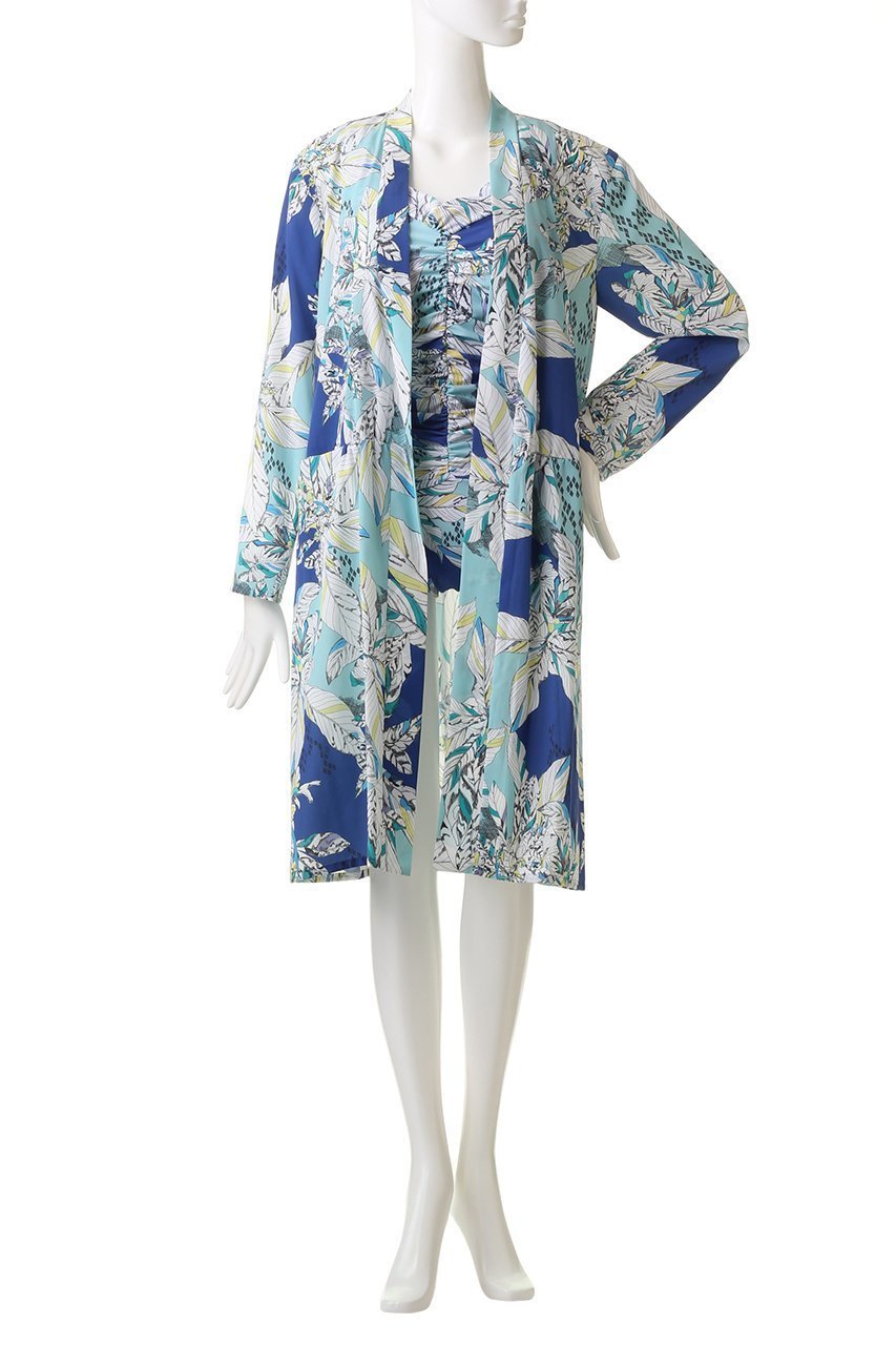 【レイール/Reir】のPALADISEロング羽織り 人気、トレンドファッション・服の通販 founy(ファニー) 　ファッション　Fashion　レディースファッション　Ladies' Fashion Online　アウター　Coat Outerwear　スポーツウェア　Sportswear　スポーツ アウター　Sports Outerwear　おすすめ　Recommend　カーディガン　Cardigan　スポーツ　Sports　セットアップ　Set Up　ビーチ　Beach　フラワー　Flower　プリント　Print　ポケット　Pocket　リゾート　Resort　ロング　Long　水着　Swimsuit　other-2|ID: prp329100004593523 ipo3291000000032616152