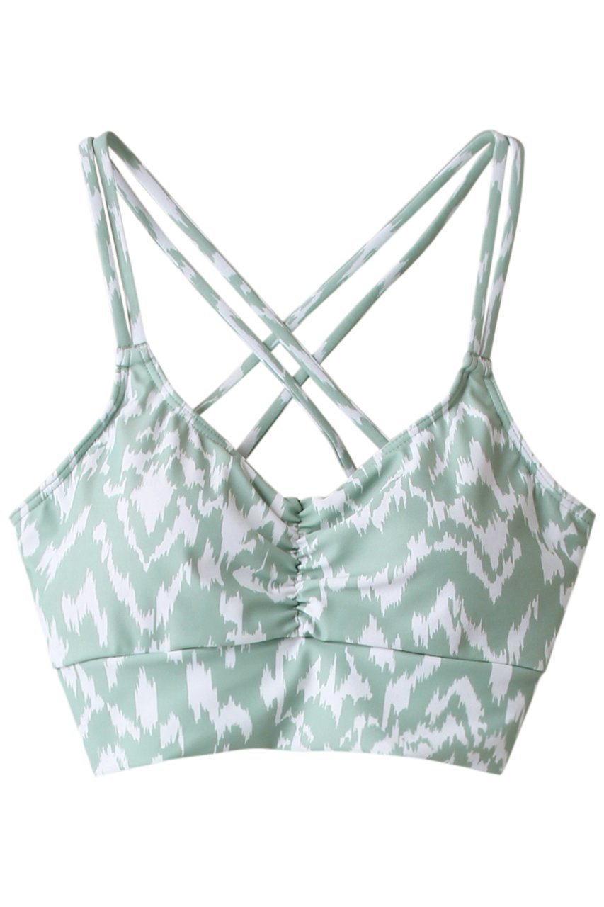 【レイール/Reir】の【Reir Beach】ブラトップ インテリア・キッズ・メンズ・レディースファッション・服の通販 founy(ファニー) 　ファッション　Fashion　レディースファッション　Ladies' Fashion Online　水着　Swimwear　水着　Swimwear　おすすめ　Recommend　ギャザー　Gather　スポーツ　Sports　セットアップ　Set Up　プリント　Print　メッシュ　Mesh　ラップ　Wrap　レギンス　Leggings　水着　Swimsuit　グリーン|ID: prp329100004593524 ipo3291000000032616163