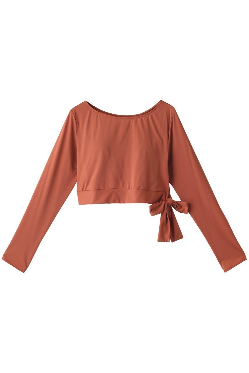 【レイール/Reir】のSolidカップ付ラッシュ インテリア・キッズ・メンズ・レディースファッション・服の通販 founy(ファニー) 　ファッション　Fashion　レディースファッション　Ladies' Fashion Online　水着　Swimwear　水着　Swimwear　ショート　Short　ストレッチ　Stretch　スポーツ　Sports　ビーチ　Beach　リボン　Ribbon　ワーク　Work　水着　Swimsuit　軽量　Lightweight　オレンジ|ID: prp329100004593529 ipo3291000000032616206