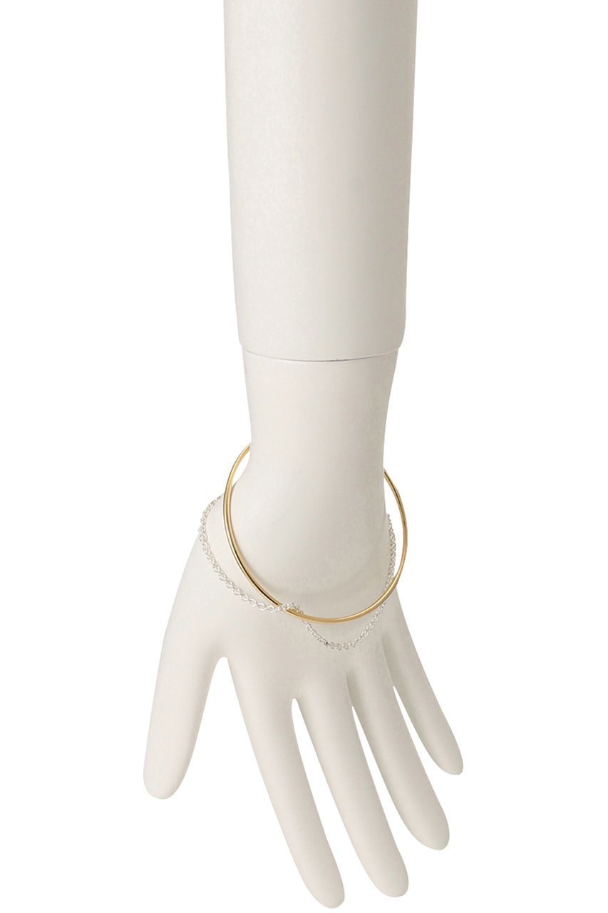 【エリオポール/heliopole】の【Saskia Diez】SD ETERNAL BANGLE CHAINEDバングル 人気、トレンドファッション・服の通販 founy(ファニー) 　ファッション　Fashion　レディースファッション　Ladies' Fashion Online　ジュエリー　Jewelry　ブレスレット　Bracelets　バングル　Bangles　コレクション　Collection　サークル　Circle　シルバー　Silver　ジュエリー　Jewelry　スタイリッシュ　Stylish　チェーン　Chain　バングル　Bangle　other-2|ID: prp329100004593535 ipo3291000000032616256