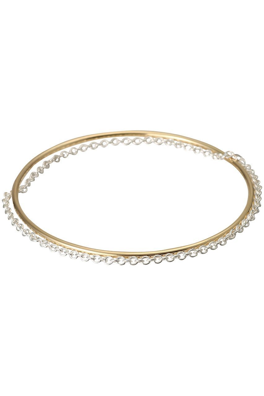 【エリオポール/heliopole】の【Saskia Diez】SD ETERNAL BANGLE CHAINEDバングル 人気、トレンドファッション・服の通販 founy(ファニー) 　ファッション　Fashion　レディースファッション　Ladies' Fashion Online　ジュエリー　Jewelry　ブレスレット　Bracelets　バングル　Bangles　コレクション　Collection　サークル　Circle　シルバー　Silver　ジュエリー　Jewelry　スタイリッシュ　Stylish　チェーン　Chain　バングル　Bangle　other-3|ID: prp329100004593535 ipo3291000000032616257