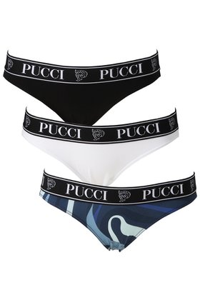 【プッチ/PUCCI】のロゴショーツ 3Pセット 人気、トレンドファッション・服の通販 founy(ファニー) ファッション Fashion レディースファッション Ladies' Fashion Online 下着・ランジェリー Underwear ショーツ・パンティ Shorts ショーツ Shorts ランジェリー Lingerie 定番 Standard 無地 Plain Color |ID:prp329100004593539