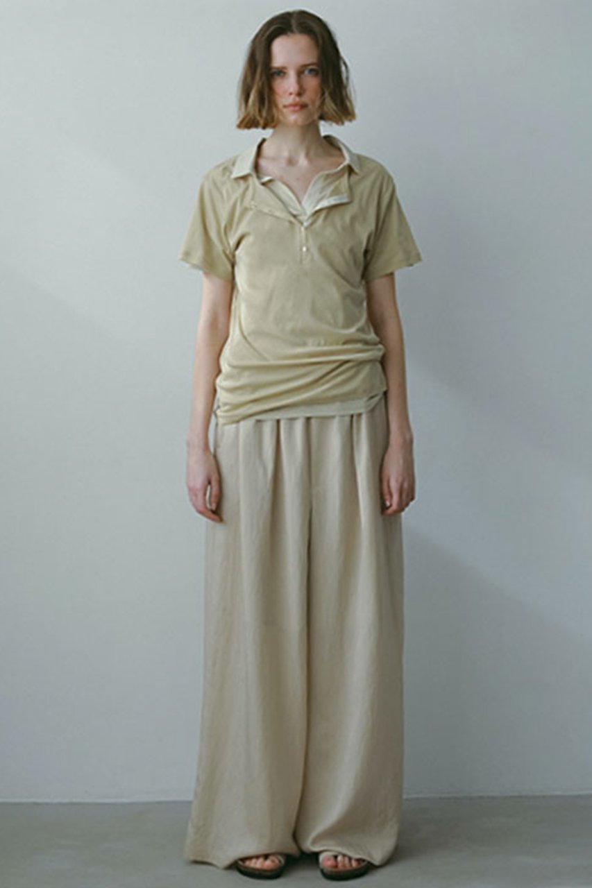 【エトレトウキョウ/ETRE TOKYO】のリラクシータックワイドパンツ 人気、トレンドファッション・服の通販 founy(ファニー) 　ファッション　Fashion　レディースファッション　Fashion for Women　パンツ　Pants & Trousers　なめらか　Smooth, Silky Texture　ストレート　Straight, Straight Cut　セットアップ　Set-Up, Coordinated Outfit　ボトム　Bottoms, Lower Wear　リラックス　Relax, Relaxed Fit　 other-1|ID: prp329100004594074 ipo3291000000035341865