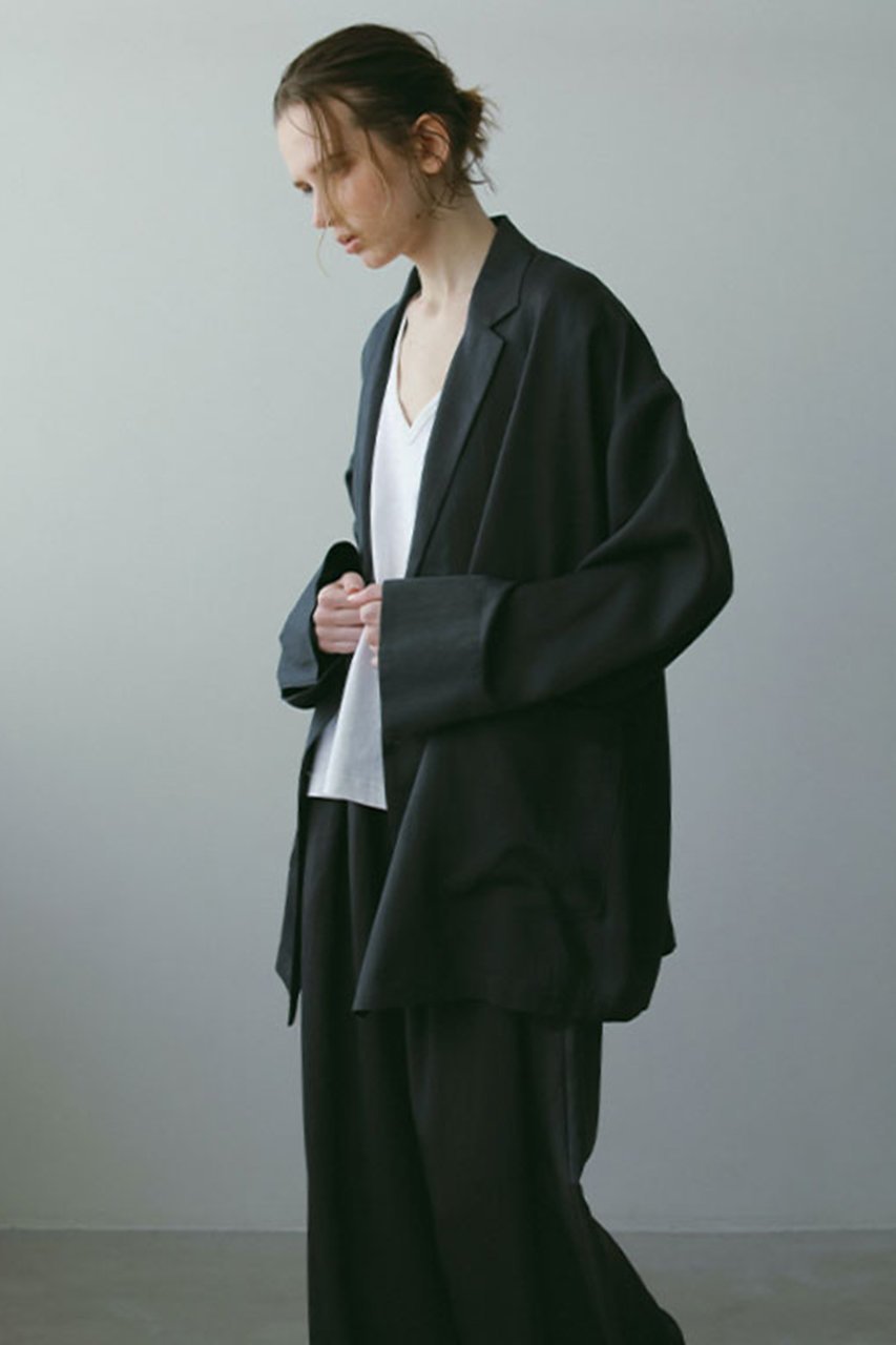 【エトレトウキョウ/ETRE TOKYO】のダブルブレストエアリージャケット 人気、トレンドファッション・服の通販 founy(ファニー) 　ファッション　Fashion　レディースファッション　Ladies' Fashion Online　アウター　Coat Outerwear　ジャケット　Jackets　なめらか　Smooth　カーディガン　Cardigan　ジャケット　Jacket　セットアップ　Set Up　ボックス　Box　NEW・新作・新着・新入荷　New Arrivals　other-2|ID: prp329100004594075 ipo3291000000032629177