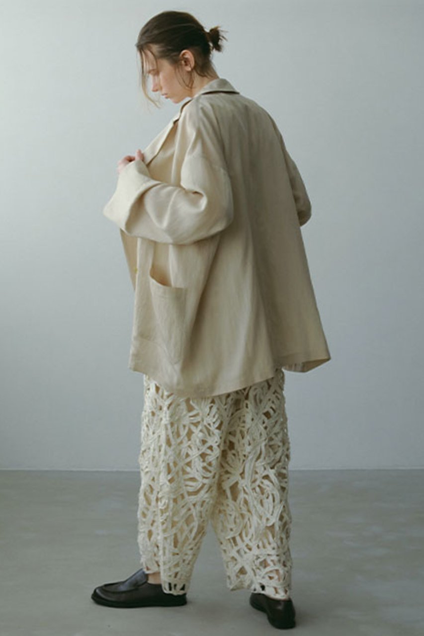 【エトレトウキョウ/ETRE TOKYO】のダブルブレストエアリージャケット 人気、トレンドファッション・服の通販 founy(ファニー) 　ファッション　Fashion　レディースファッション　Fashion for Women　アウター　Coat / Outerwear Collection　レディースジャケット・軽アウター　Jackets　なめらか　Smooth, Silky Texture　カーディガン　Cardigan, Knitwear　ジャケット　Jacket, Outerwear　セットアップ　Set-Up, Coordinated Outfit　ボックス　Boxy, Box Shape　other-3|ID: prp329100004594075 ipo3291000000033821913