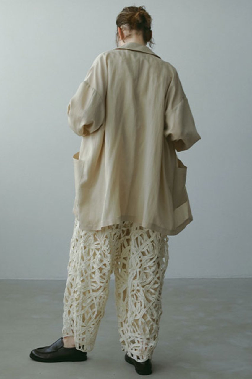 【エトレトウキョウ/ETRE TOKYO】のダブルブレストエアリージャケット 人気、トレンドファッション・服の通販 founy(ファニー) 　ファッション　Fashion　レディースファッション　Fashion for Women　アウター　Coat / Outerwear Collection　レディースジャケット・軽アウター　Jackets　なめらか　Smooth, Silky Texture　カーディガン　Cardigan, Knitwear　ジャケット　Jacket, Outerwear　セットアップ　Set-Up, Coordinated Outfit　ボックス　Boxy, Box Shape　other-4|ID: prp329100004594075 ipo3291000000033821914